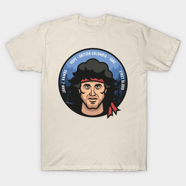 T shirt rambo first blood sales